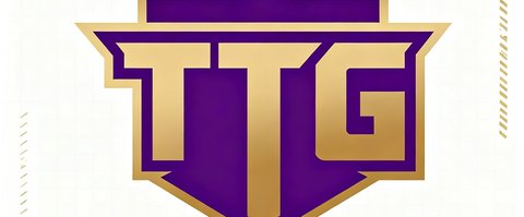 TTG电子竞技俱乐部官方logo,紫金配色,广州TTG战队标识